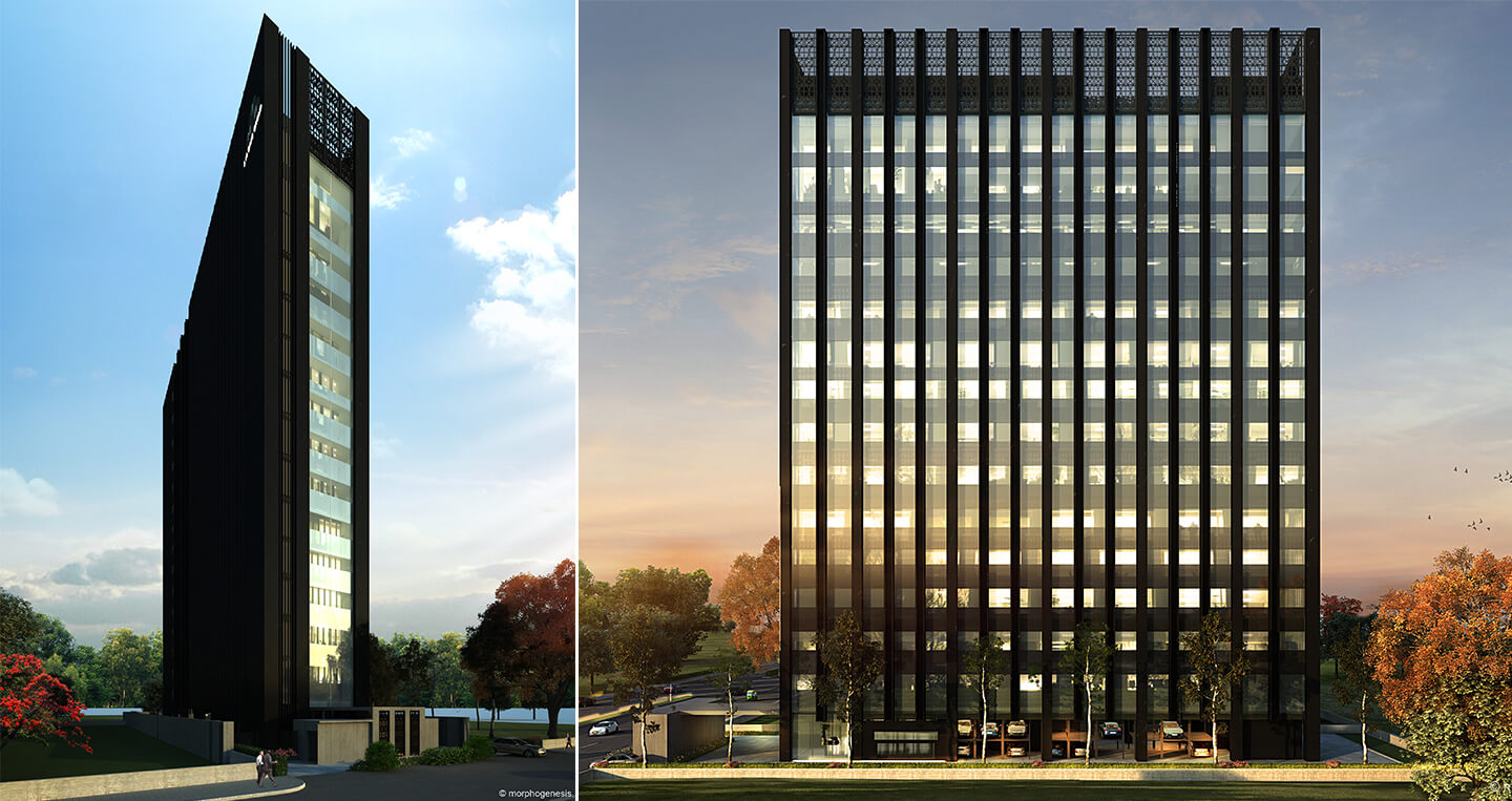 J M Baxi Corporate Office Morphogenesis