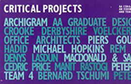 Critical Projects - Morphogenesis