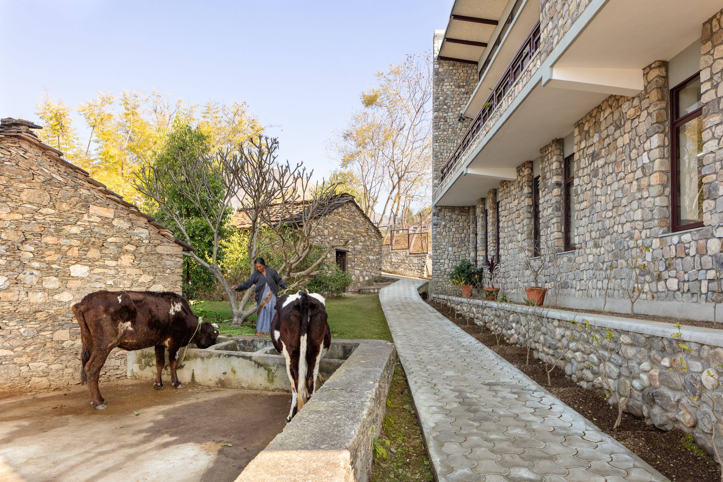 Architecture of communities – The Lodsi Community Project by Morphogenesis; Image credits: Andre Fanthome