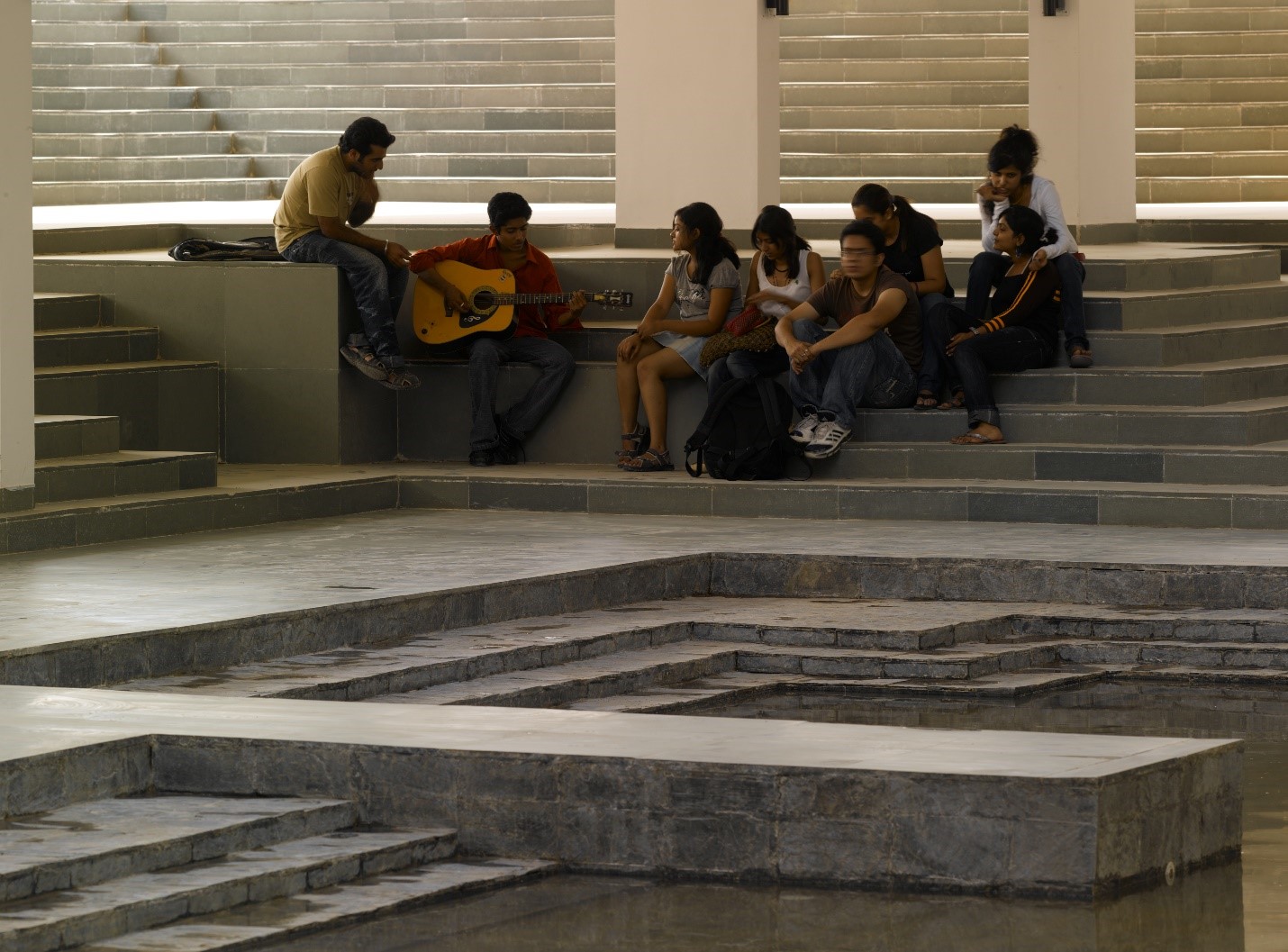 limate-controlled spaces at Pearl Academy of Fashion designed to encourage social interaction among the student body.