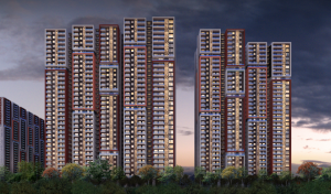 A 3D render of Vasavi Ananda Nilayam, Hyderabad.