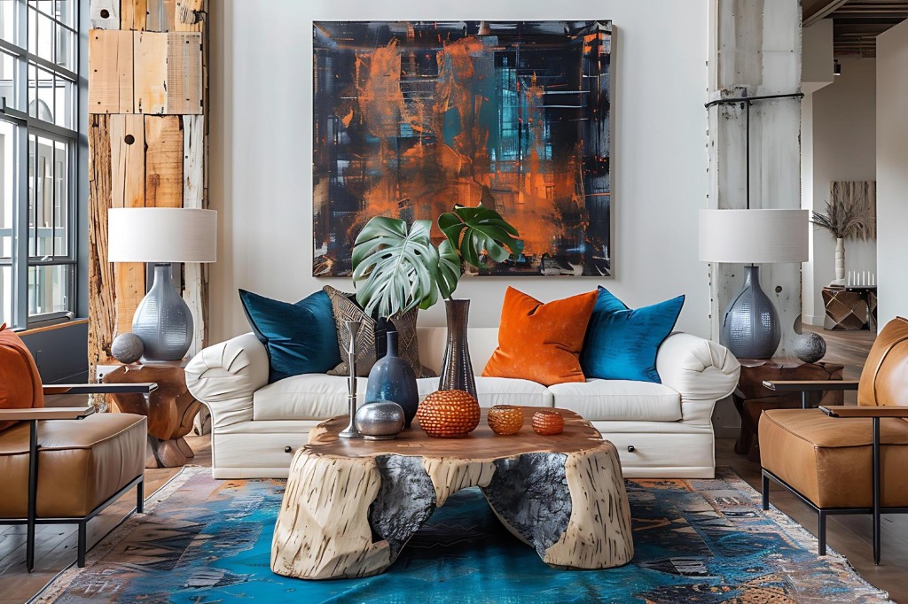 Using Rugs and Textiles to Tie Elements Together