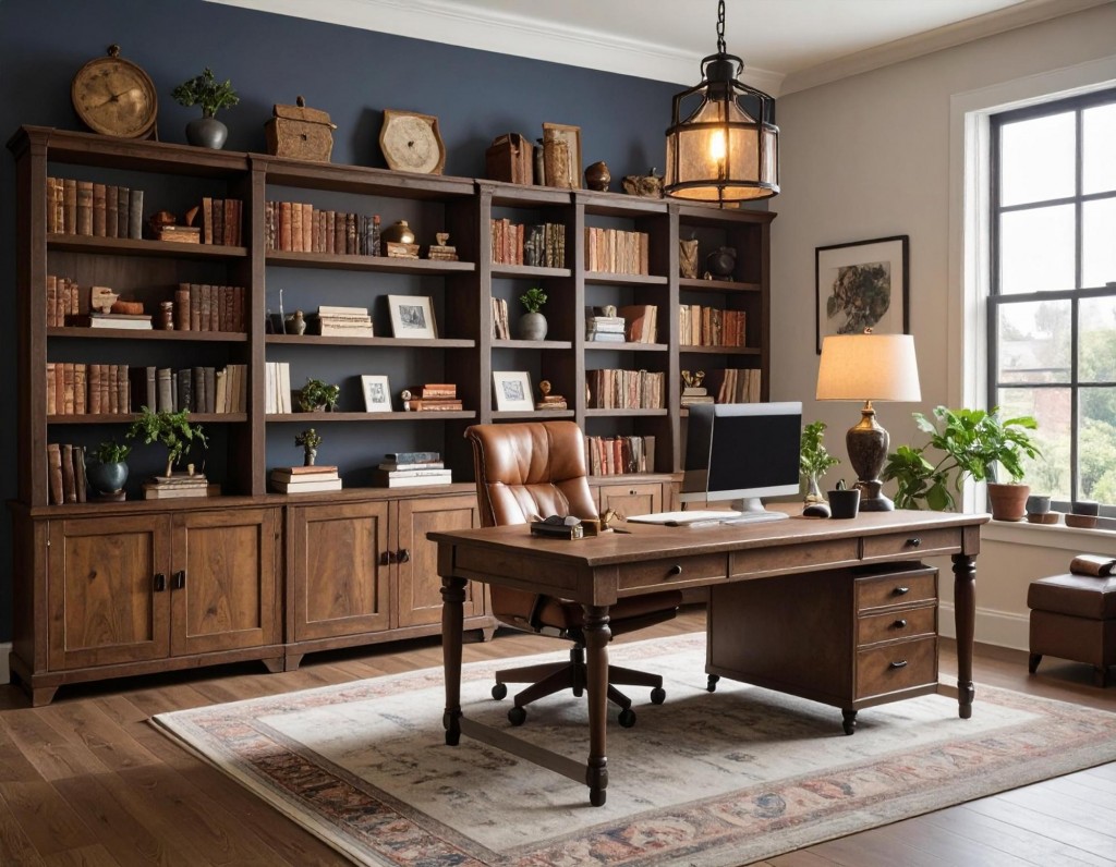 Eclectic Home Office Ideas
