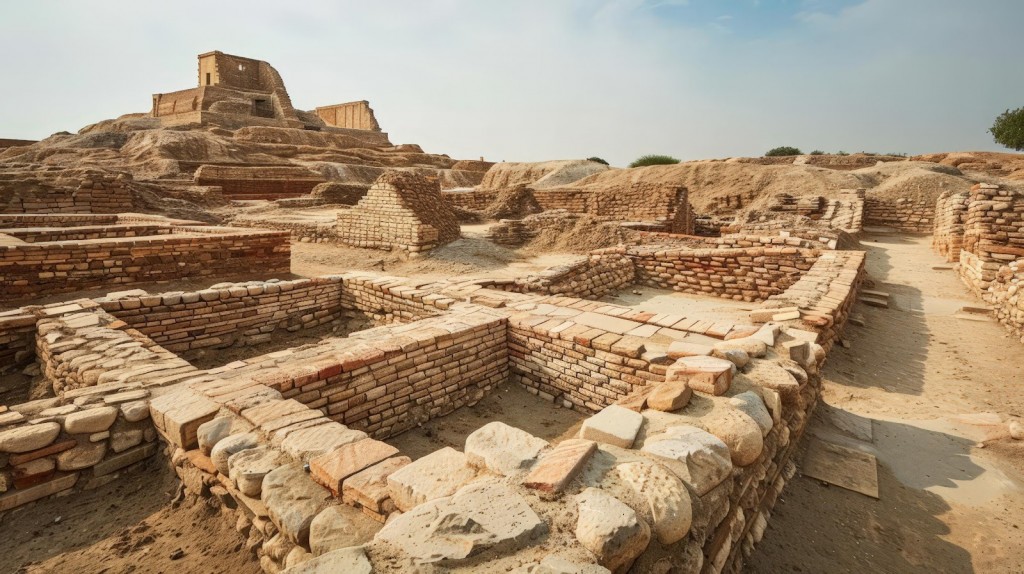 Indus Valley Civilization showcasing ancient Indian art and architecture